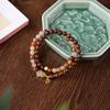 Female New Chinese Style Rice Luck High-end Double Loop Bracelet