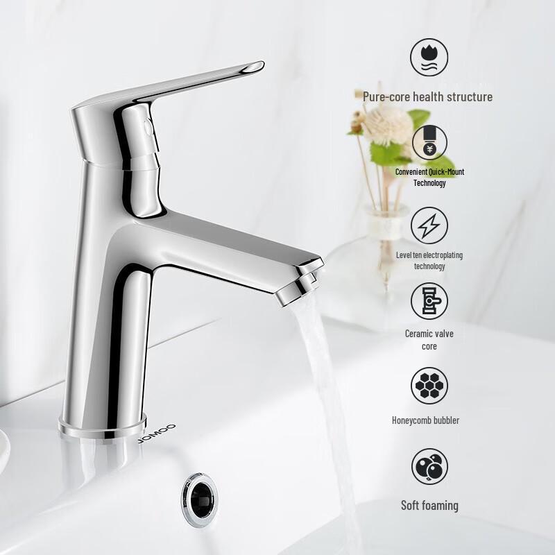 JOMOO Single Handle Thermostatic Basin Faucet