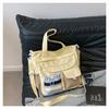 Nylon Tote Bag For Women With Zipper Closure For Casual Travel And School