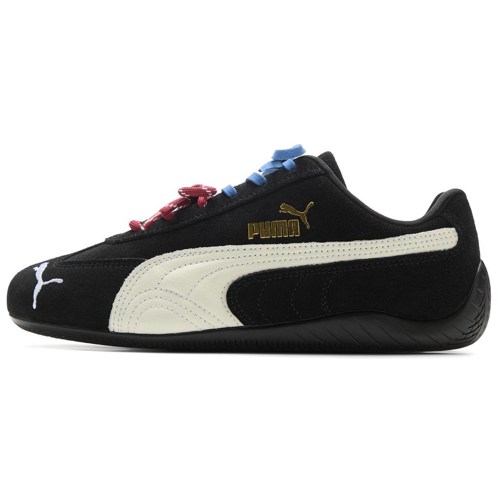 PUMA Speedcat Collection Abrasion Resistant Abrasion Resistant Low top Casual Shoes Unisex Black 406329-01