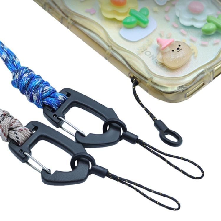 Praktisches Lanyard-Kordel Farbakzent für Schlüssel Handys Taschenlampen Outdoor-Werkzeug Einfache Befestigungsmethode