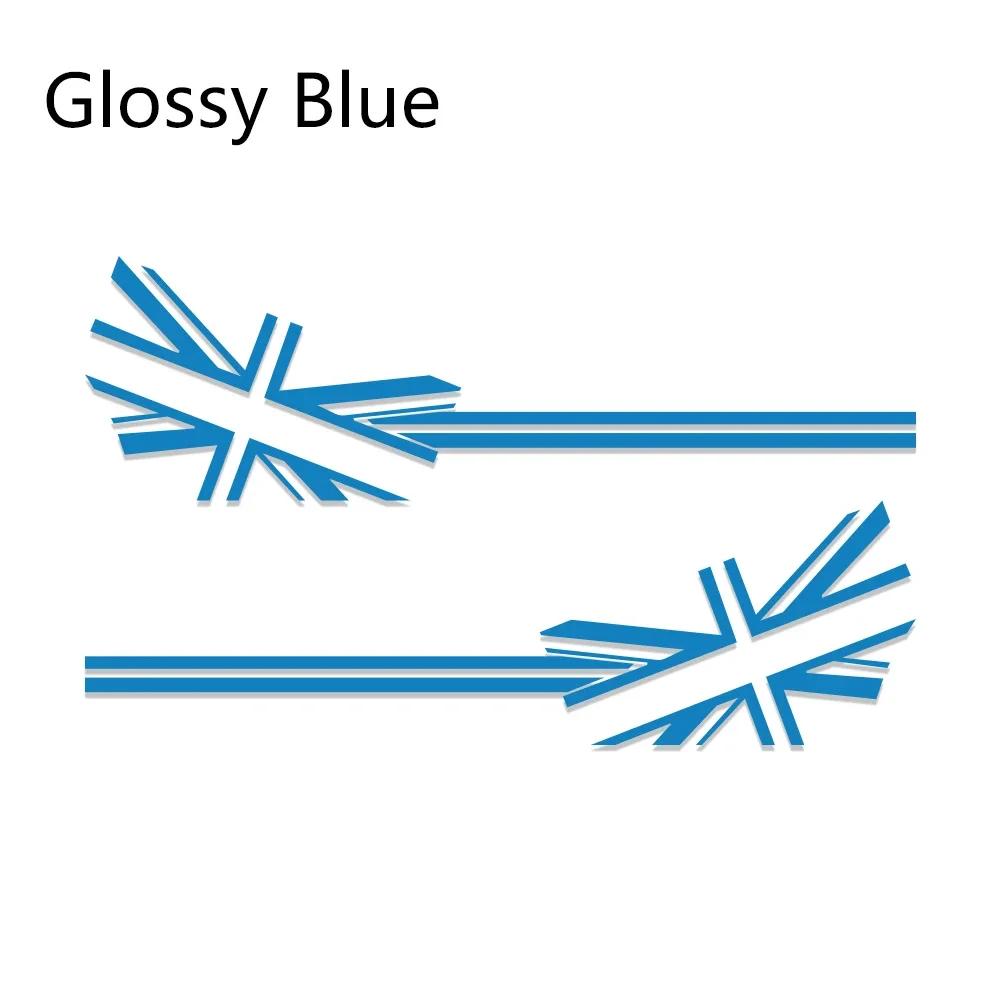 Car Sticker Flag Style Side Stripe Decals Accessories for Mini Cooper R56 R57 R58 R50 R52 R53 R59 R61 R60 F60 F55 F56 F54