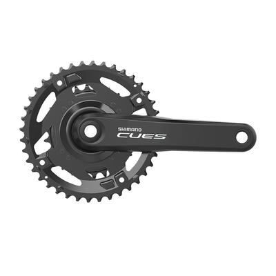 SHIMANO CUES Kettenblattgarnitur mit Kettenschutz Kurbel EFCU40102CX06C FC-U4010-2 Länge/170mm 40/26Z 9/10/11F