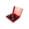 Aluminum Alloy Square Boxed Dice for Casual Entertainment and Dining