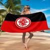Eintracht Frankfurt Crest Beach Towel, Quick-drying, Easy To Care For, Suitable for Both Fitness and Beach Vacations,Sports Essential