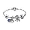 Huanyuyuekong 925 Silver Synthetic Cubic Zirconia Bracelet Women's Silver ZT2158