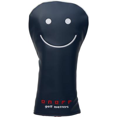 2020 Model GLOBERIDE ONOFF 1W Smile Driver Head Cover Unisex OH1320 04 Navy X White Men's Women's