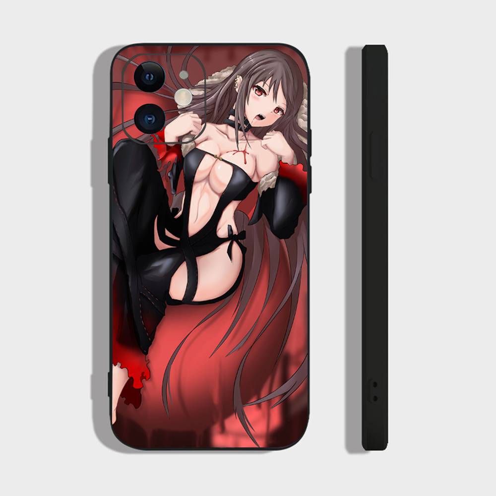 Consort Yu Animated Game Fate Grand Order Phone Case For IPhone 17 Air 16 15 14 13 Pro Max 11 12 Black Silicone Cover