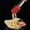Kitchen Tongs with Silicone Tips Non-stick Food Clamp for Cooking Premium Stainless Steel Locking Cooking Tongs Heat Serving Utensils