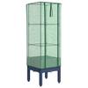 Vidaxl Raised Planter with Greenhouse, Rattan Look, 40X40X140 Cm
