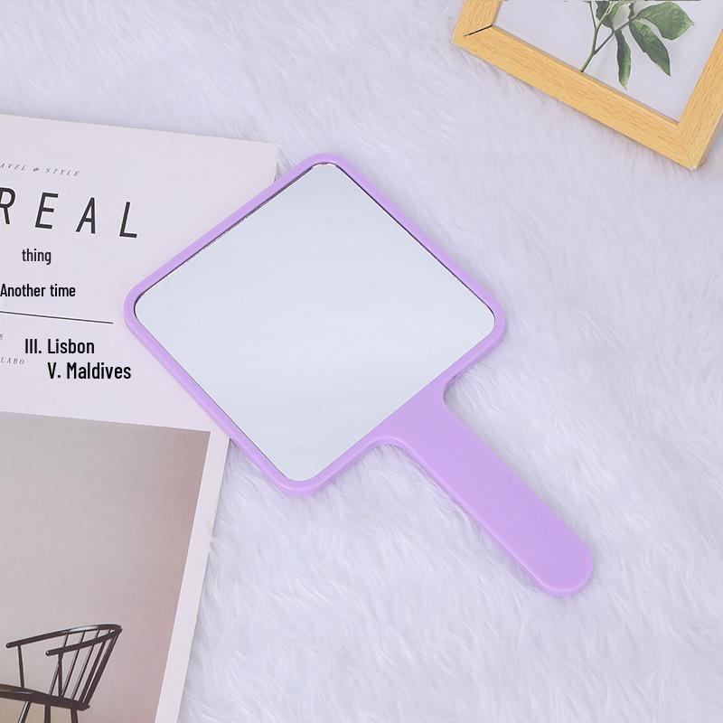 Custom Handheld Square Makeup Mirror with Logo Printing - Perfect Gift