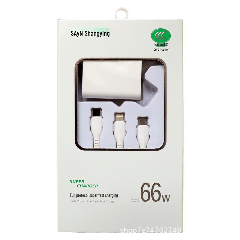 Safe Fast Charger Compatible with Huawei, Xiaomi, and Oppo Phones