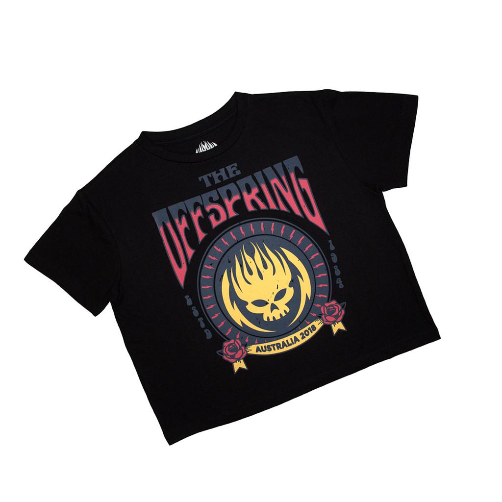 The Offspring Womens/Ladies Australia 2018 Crop Top
