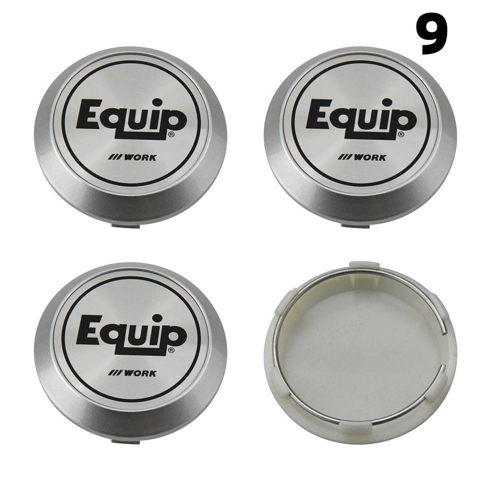4 STuks Nieuwe 64MM Buiten Diameter / 60MM Binnen Diameter Dop Voor Velgen WORK EMOTION EQUIP MEISTER VS Logo Wielnaafdop Sportauto Velgkap Naafdoppen