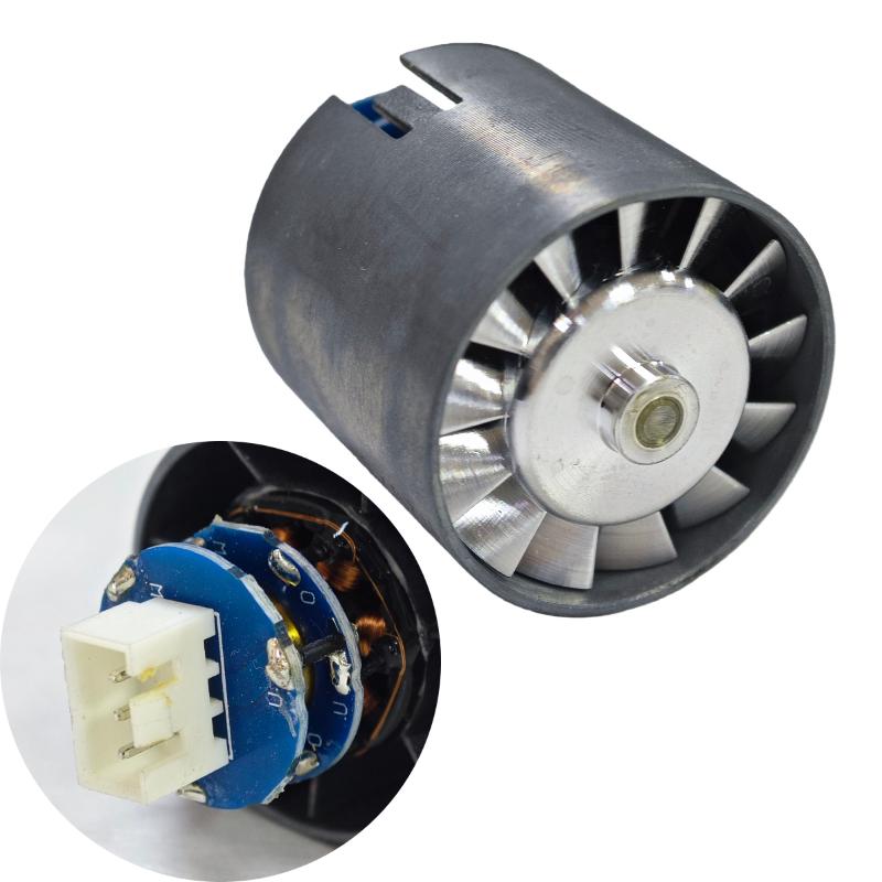 Impeller Hair Dryer Parts DC155V 120W Micro Brushless Ducted Fan High Voltage 100000rpm Ultra High Speed Brushless Motor