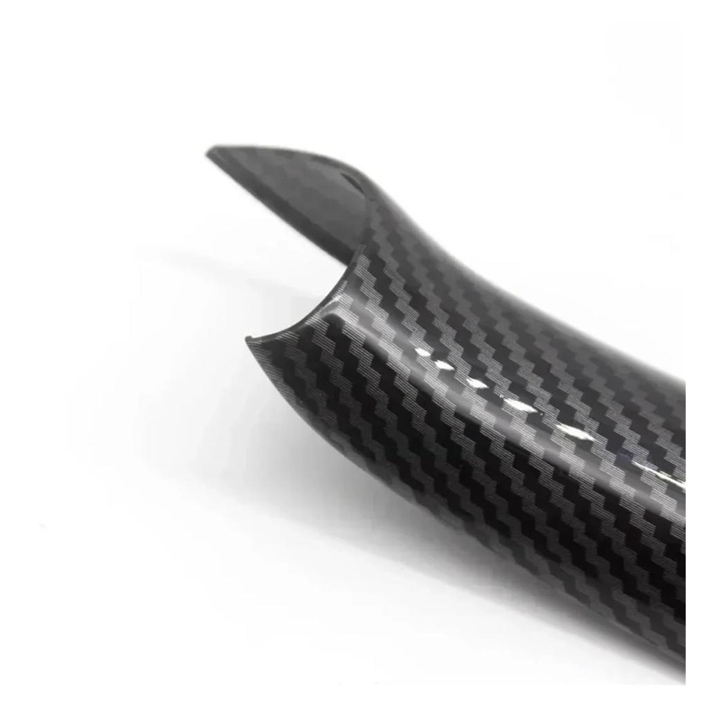 HUFHDN Interior Door Handle Covers for BMW X5 F15 X6 F16 Left and Right Inner Door Panel Handle Pull Carrier Trim 3 3-Piece 2014-2018, (Black, RHD,