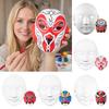 Costume Prop White Paper Beijing Opera Face Mask Paintable Blank Half Face Mask Plain Paper Hand-painted Mask Halloween Party