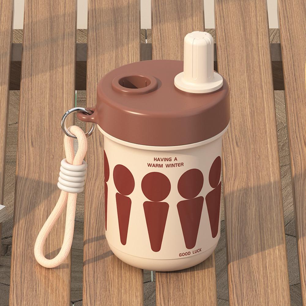 

Portable Insulated Cup Good-looking Thermal Mug Creative Straw Cup Home