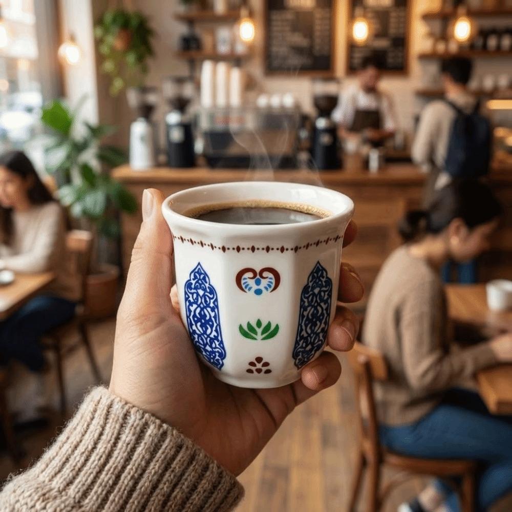 Ethnic Style Latte Espresso Mug 80/170/250ml Turkish Tea Cup Middle Eastern Cup  Coffee Shop