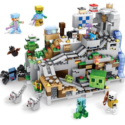 lego minecraft mountain cave amazon