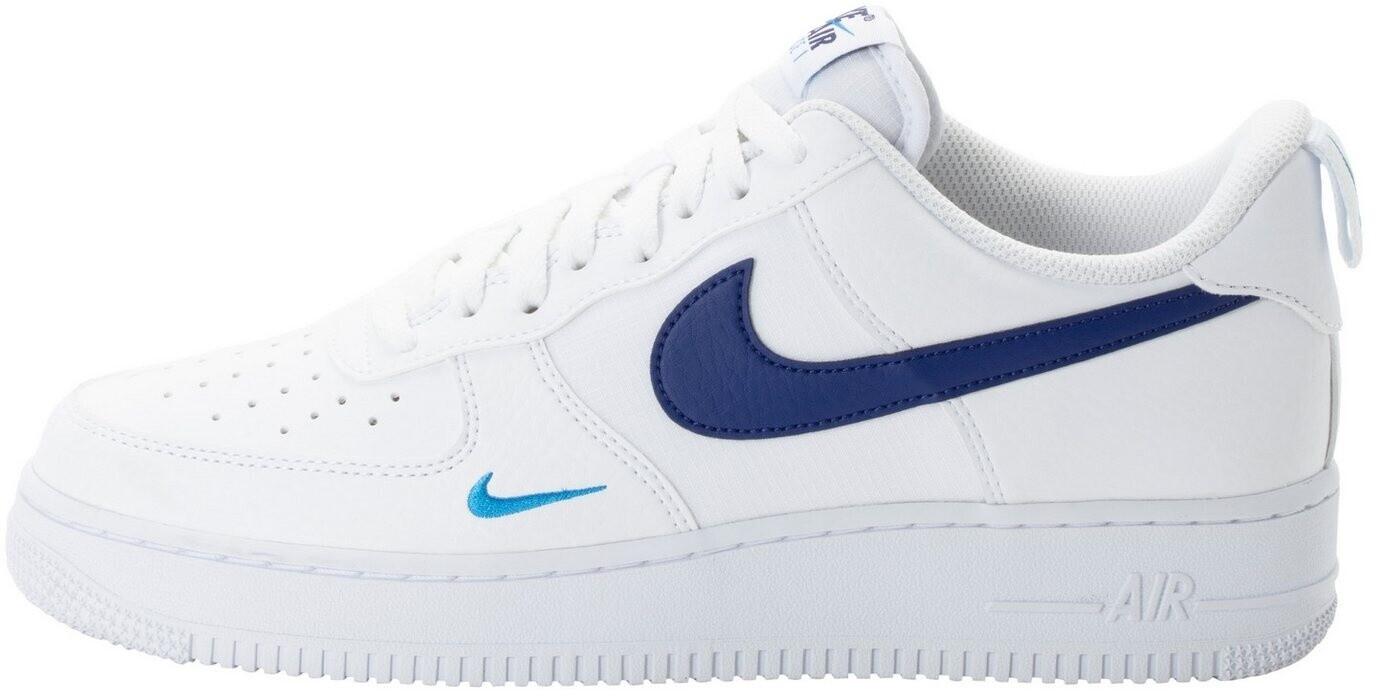 

Кроссовки Nike Air Force 1 07 белый/светло-фото-синий/глубокий королевский синий 45