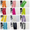 Hole Solid Color Long Mittens Harajuku Sweet Fingerless Gloves Fashion Knitted Warm Sleeves  Girls