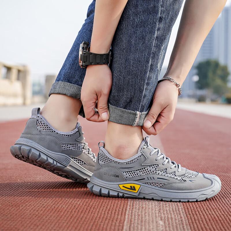 Warrior Men's Mesh Hiking & Casual Shoes