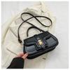 Chic Street Style Pu Shoulder Bag With Stitching Details