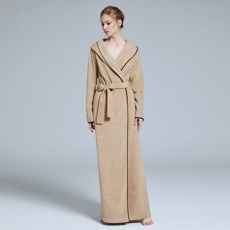 

Same Style as Zhengyouyin Tao Couple Premium Nightgown with Cap Camel color M 165cm to ankle 55.00 kg-65.00 kg