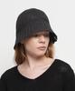 THE-ABON Women'S Summer Punching Lace Bucket Hat Beige