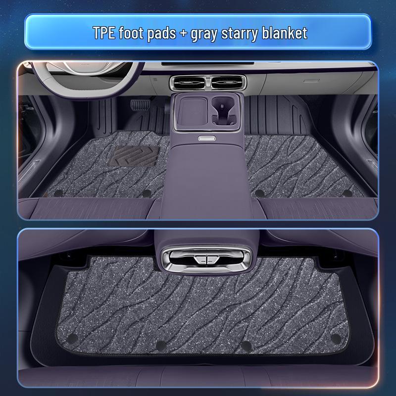 Leapmotor B01 TPE2026 Floor Mats: Custom Five-Seater Car Interior Carpet Accessories