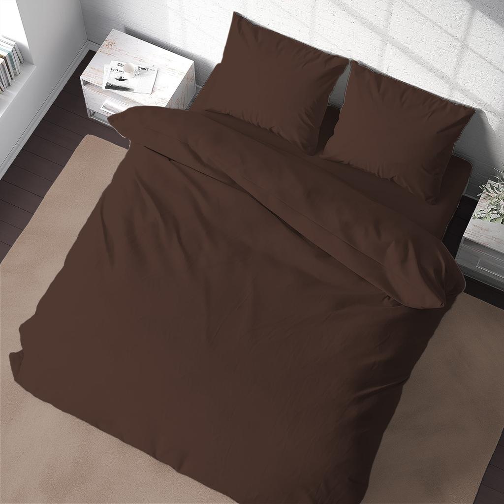 Luksusowa kolekcja Signature Collection 600TC 3PC Solid Pattern Duvet Cover Set (1 poszwa na kołdrę i 2 poszewki na poduszki) Wiele rozmiarów i kolorów