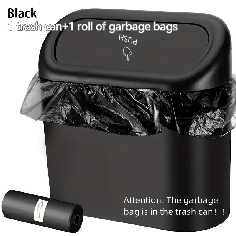 Car Trashcan Door Hanging Multi-Functional Storage Bucket Car Trashcan Is Suitable For Bmw Toyota Nissan Honda Storage Bucket St