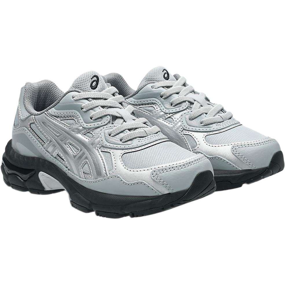 Asics Gel-Nyc Sportstyle Comfortable Durable Running Shoes Kids Sneakers Gray Silver 1204A192-020