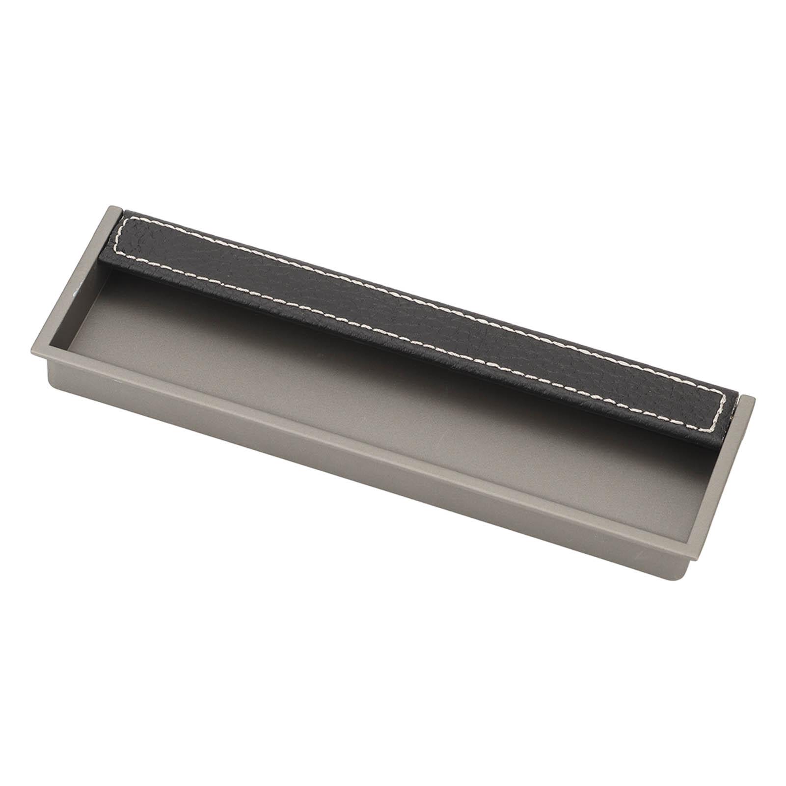 Wardrobe Handle Embedded Door Cabinet Handle Sliding Door Concealed Cabinet Drawer Handle чёрный
