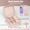 Portable Jewelry Box, Jewelry Display & Storage Case For Rings, Earrings, Necklaces, Pendants, Gift For Women, Girlfriend