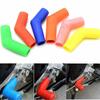 2Pcs Universal Motorcycle Rubber Shifter Lever Socks Boots Shoes Protecting Cover (Random Color)
