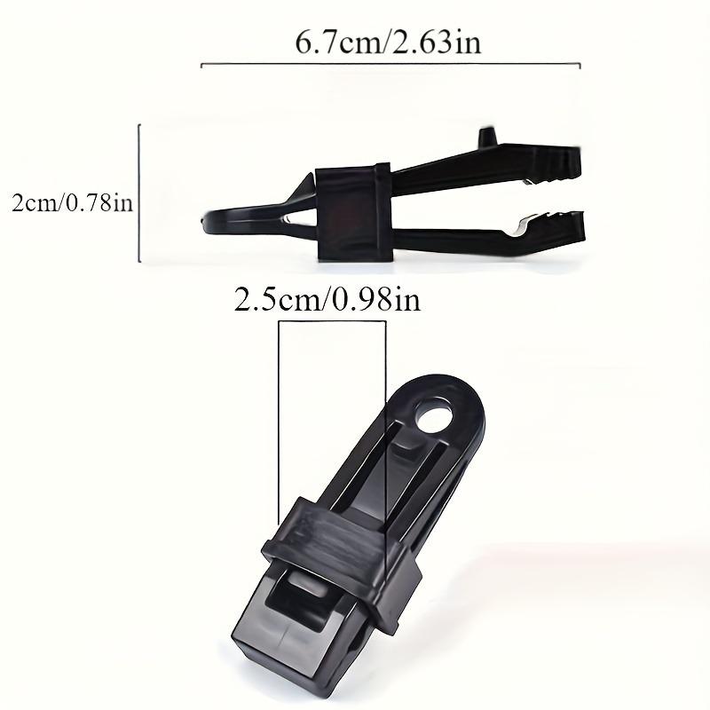 5/10PCS Shade Cloth Plastic Clip Adjustable Elastic Wind Rope Buckle Canopy Windproof Fixing Buckle Tent Pegs Camping Accessorie
