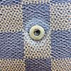LOUIS VUITTON N61215 Trifold Damier leather Porte Tresor International Purse Brown leather unisex Used