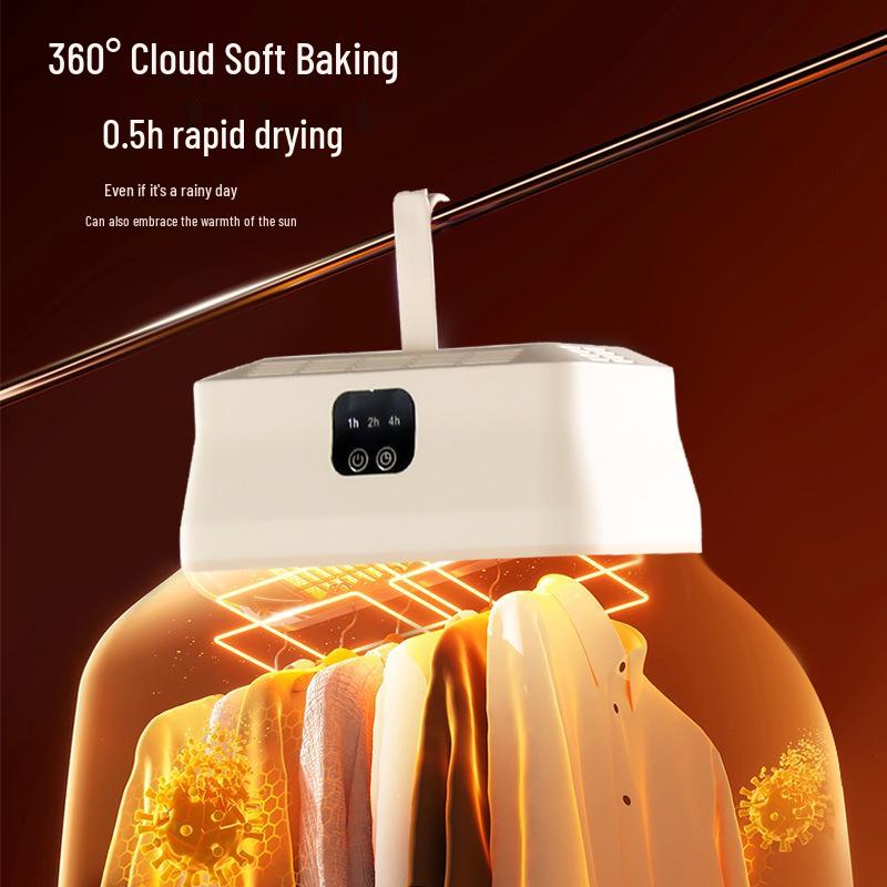 Portable Household Clothes Dryer and Ironing Wardrobe