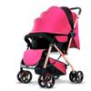Lightweight, Foldable, Two-Way Baby Stroller with Four Wheels