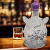 Sticle de Vin Whiskey Mistreț Sticlă Sticlă de Vin Artistică Dozator Alcool Pentru Bourbon Vodka Tequila Brandy Raft Băuturi Petrecere