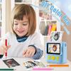 Kinderkamera – Sofortdruckkamera 1080P, 2,4-Zoll-Bildschirm, digitale Kinder-Video-Camcorder-Kamera mit 16-fachem Digitalzoom, 32 GB TF, Auto