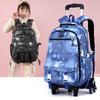 MIAOQIAO Rolling School Backpack