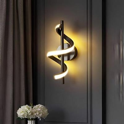Lampa ścienna do domu z regulowaną funkcją zmiany kolorów
