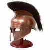 Halloween Medieval Athenian Greek Spartan Corinthian Helmet Black Plume