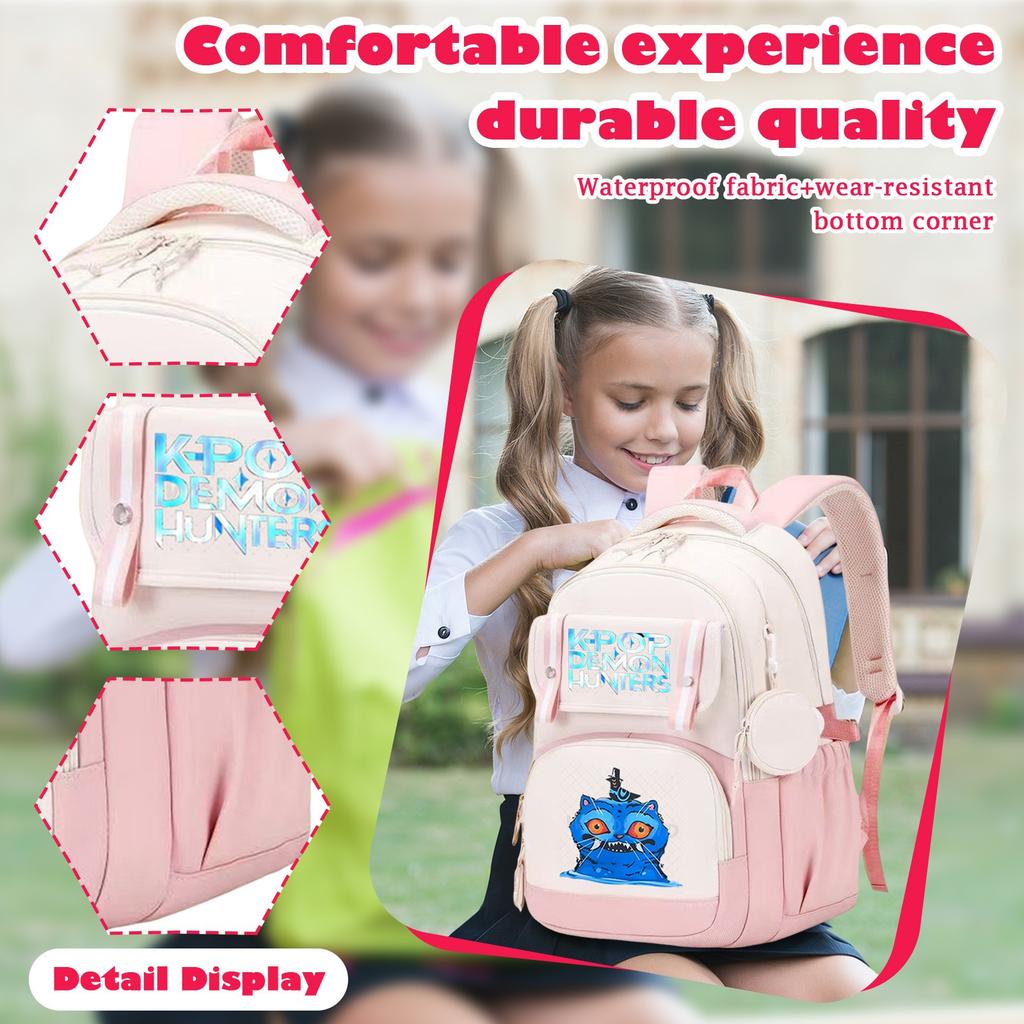 Printed Backpack For Students
