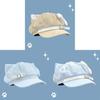 Y2k Cat Ear Beret Hat Soft Cute Anime Style For Casual Wear
