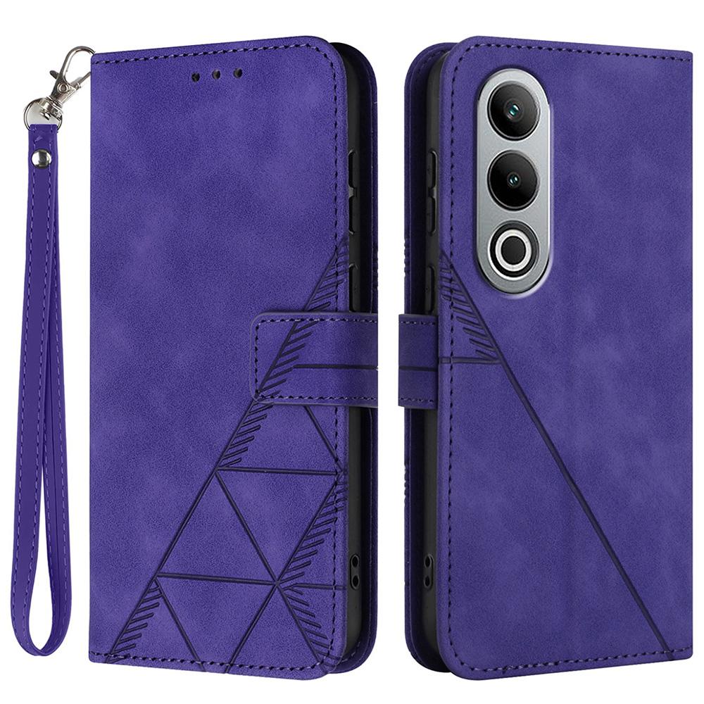 For OnePlus Nord CE4 5G Leather Case with Hand Strap Wallet Stand Phone Cover