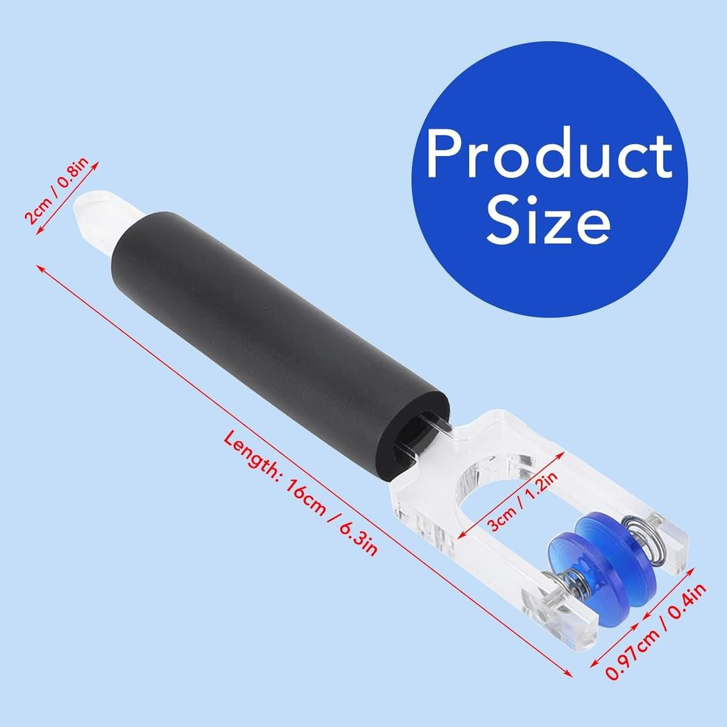 Premium Hand Foiler,Stained Glass Foiling Tool Multifunctional Foil Crimper Burnisher Aluminum Foil Burnisher for Precise Foiling Ideal for Art